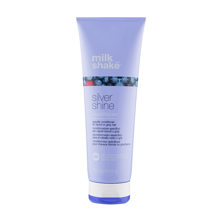 Кондиціонер milk_shake Silver Shine Conditioner для освітленого та сивого волосся, 250 мл
